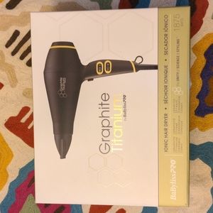 BaByliss Pro Graphite Titaniump Ionic Hair Dryer